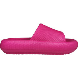 Cubanitas Γυναικείες Παντόφλες Καλοκαιρινές Flatforms Ανατομικές Αντιολισθητικές Φούξια SD09015