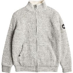 Quiksilver Ανδρική Ζακέτα Φούτερ με Φερμουάρ Γκρι EQYSW03315-SJSH