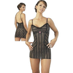 Cottelli Sexy Φόρεμα See Through Μαύρο 27100641020
