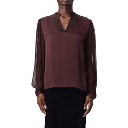 TWINSET Γυναικείο Χειμερινό Top Σοκολατί 252TT2243-11054