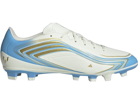 Adidas F50 Messi Club MG IH1913 Ποδοσφαιρικά Παπούτσια με Τάπες Μπεζ Γαλάζια
