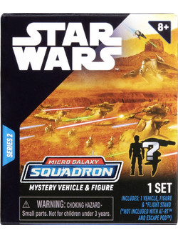 Jazwares Star Wars Micro Galaxy Squadron Series 2 Mystery Vehicle & Figure Φιγούρα Δράσης για 8+ Ετών
