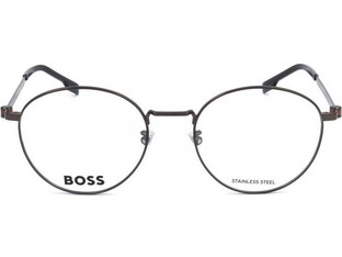 Hugo Boss HG1539F R80 Ανδρικός Σκελετός Γυαλιών Οράσεως Μεταλλικός Μαύρος