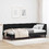 vidaXL Κρεβάτι Μονό Υφασμάτινο με Τάβλες 90x190cm 42016423