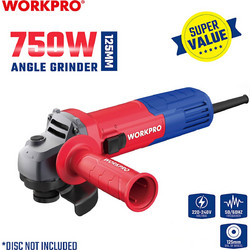 WORKPRO WP472016CE Γωνιακός Τροχός Ρεύματος 750W