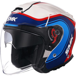SMK GTJ Libero Blue Red Κράνος Μηχανής Jet