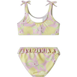 Name It Παιδικό Μαγιό Bikini Set για Κορίτσι Κίτρινο Ροζ 13253296