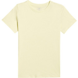4F Παιδικό T-Shirt Κοντομάνικο Κίτρινο 4FJWSS26TTSHF3003-72S