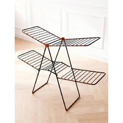 Stewe Home STE-036925-P36925 Πτυσσόμενη Απλώστρα Ρούχων Δαπέδου 154x60cm με Μήκος Απλώματος 36m