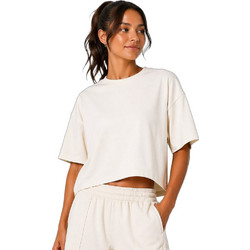 Energetics Γυναικείο Αθλητικό Crop Top Εκρού EWT26201-0618