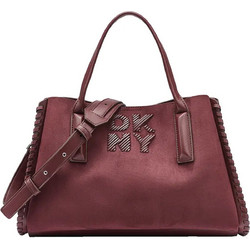 DKNY Γυναικεία Τσάντα Χειρός από Δερματίνη Μπορντό R62DMI98-AWN