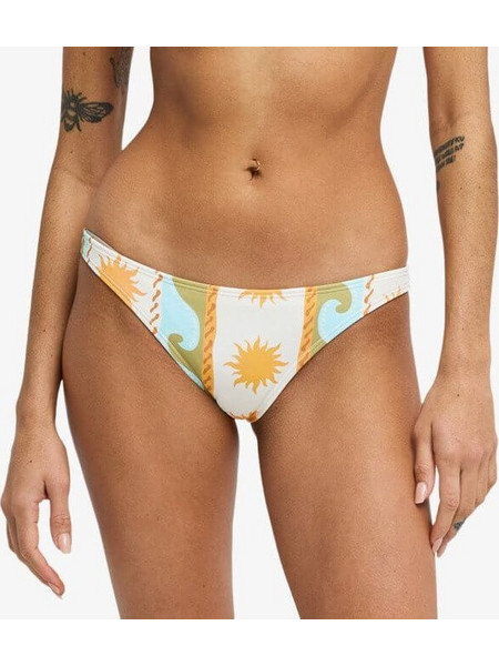 Billabong Sunblind Tropic Bikini Slip Εκρού Γαλάζιο Πορτοκαλί EBJX400178-SCS1