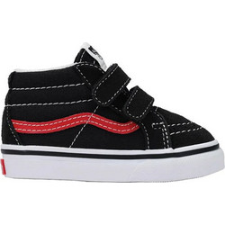 Vans Παιδικά Sneakers Μποτάκια Μαύρα Κόκκινα VN000CQ0Y091
