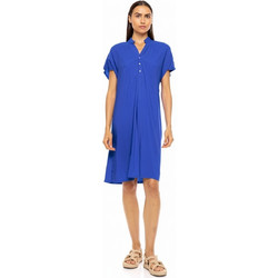 Pink Label Γυναικείο Φόρεμα Παραλίας Μακρύ Royal Blue BN-297