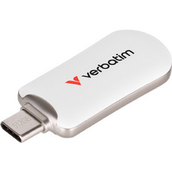 Verbatim Plectra 512GB USB Stick 3.2 Gen 1 με USB-C Λευκό