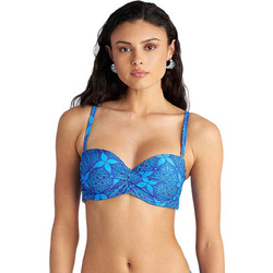 BLU4U Ikat Bikini Top Strapless με Ενίσχυση Μπλε 26366583D-25