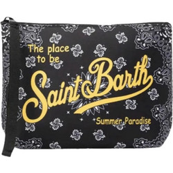 Mc2 Saint Barth Aline ALIN001-03518L Γυναικείο Νεσεσέρ Παραλίας Μαύρο