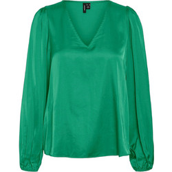 Vero Moda Γυναικείο Χειμερινό Top Σατέν Πράσινο 10268626