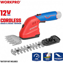 WORKPRO WP461607 Μπορντουροψάλιδο Μπαταρίας 12V Solo