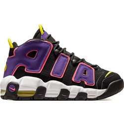 Nike Air More Uptempo Παιδικά Sneakers Μποτάκια Μαύρα Μωβ DZ5278-001