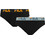 Fila Ανδρικά Σλιπ Βαμβακερά Μαύρα 2Pack FU5015-336