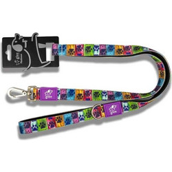 Glee Paw Garden Λουρί Σκύλου 1.2m x 25mm Πολύχρωμο