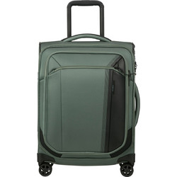 Samsonite Respark 143328-2570 Βαλίτσα Καμπίνας 55x40x20cm με 4 Ρόδες Πράσινη