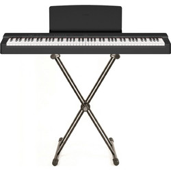 Yamaha P-225 Standard Bundle II Ηλεκτρικό Πιάνο Stage με 88 Βαρυκεντρισμένα Πλήκτρα Black
