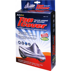 Autoline Top Cover Κουκούλα Μηχανής Αδιάβροχη Medium 203x89x122cm