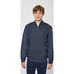 Lexton Eric Half Zip Ανδρική Πλεκτή Μπλούζα με Φερμουάρ Navy Μπλε 17.36