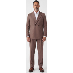 Ben Tailor Casual Ανδρικό Κοστούμι Καλοκαιρινό με Κανονική Εφαρμογή Καφέ BENT.1688