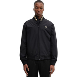 Fred Perry Ανδρικό Μπουφάν Χειμωνιάτικο Bomber Μαύρο J2326-102