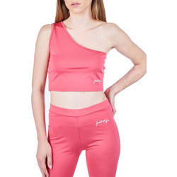 Kendall + Kylie Γυναικείο Καλοκαιρινό Crop Top Κοραλί KKW3611635-27