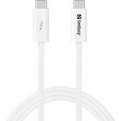 Sandberg USB-C to USB-C 240W 1m White 136-56