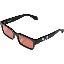 Off White OW1032 1025 Γυναικεία Γυαλιά Ηλίου Τετράγωνα Κοκάλινα Μαύρα με Ροζ Φακό
