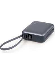 Ttec ReCharger Mini LCD Power Bank 10000mAh 20W με Θύρα USB-C Power Delivery Black