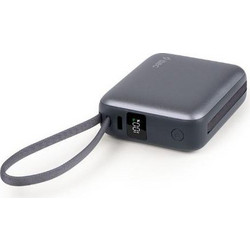 Ttec ReCharger Mini LCD Power Bank 10000mAh 20W με Θύρα USB-C Power Delivery Black