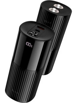 Hoco J150 Stream Power Bank 20000mAh 22.5W με Θύρα USB-A & Θύρα USB-C Black