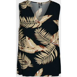 Vero Moda Γυναικείο Καλοκαιρινό Top Μαύρο Καφέ 10301759