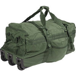 Mil-Tec Combat 391655 Σακ Βουαγιάζ 118lt με Ρόδες Χακί