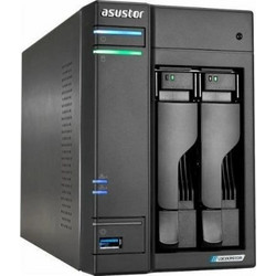 Asustor Lockerstor 2 Gen2+ NAS Tower με 2 Θέσεις για HDD / SSD / M.2 και 2 Θύρες Ethernet