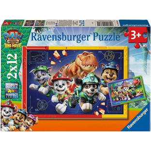Παιδικό Puzzle Ravensburger Paw Patrol Dino Movie 2x12 Κομμάτια