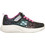 Skechers Bounder Pro Παιδικά Sneakers Μαύρα Φούξια 303488L-BKMT