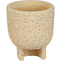MarHome Κασπώ Δαπέδου Τσιμεντένιο με Βάση Μπεζ 11x13cm 06-20248