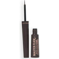 Makeup Revolution Master Flick Brown Πινέλο Eyeliner 5ml