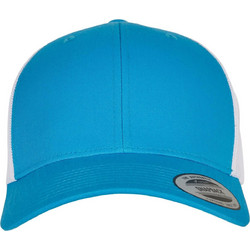 Flexfit Retro Trucker 2-Tone Ανδρικό Καπέλο Jockey με Δίχτυ Snapback Υφασμάτινο Μπλε Λευκό 6606T-03960