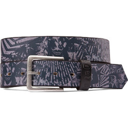 Volcom Darien Ανδρική Ζώνη Δερμάτινη Μαύρη D5932200-BLK