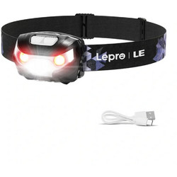 Lepro 3200008 Φακός Μπαταρίας Led IPX4 300lm