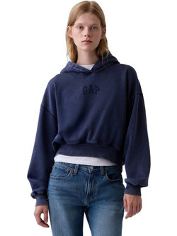 Gap Γυναικείο Φούτερ με Κουκούλα Navy Μπλε 841725024