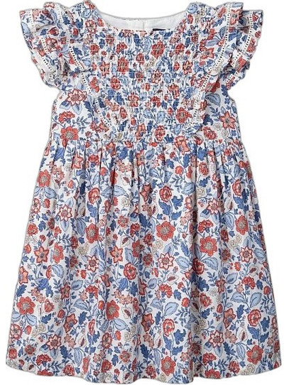 Sergent Major Mediterranean Παιδικό Φόρεμα Floral Μωβ Ροζ PORINETTE